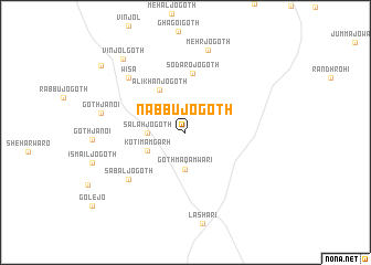map of Nabbu jo Goth