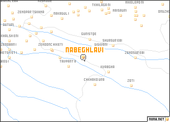 map of Nabeghlavi