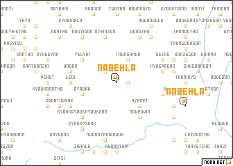 map of Nabèhla