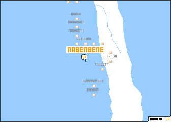 map of Nabènbèné