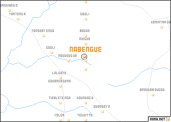 map of Nabengué