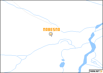 map of Nabesna