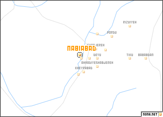 map of Nabīābād
