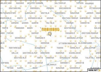 map of Nabīābād