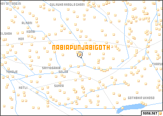 map of Nabia Punjābi Goth