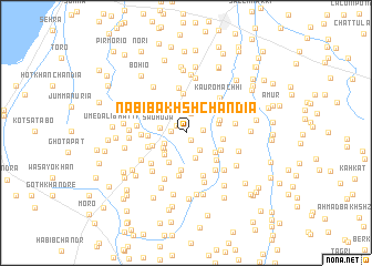 map of Nabi Bakhsh Chāndia