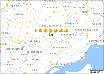 map of Nabi Bakhsh Golo