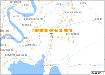 map of Nabi Bakhsh Jalbāni