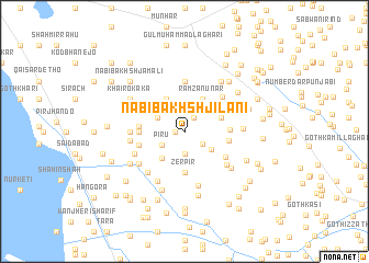 map of Nabi Bakhsh Jīlāni