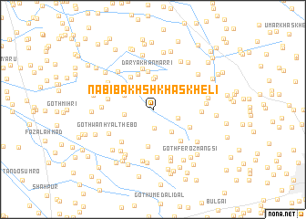map of Nabi Bakhsh Khāskheli