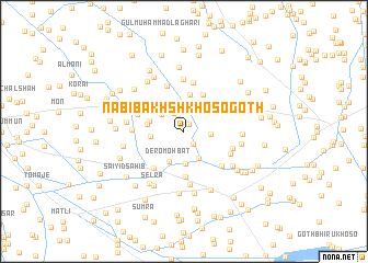 map of Nabi Bakhsh Khoso Goth