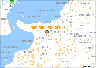 map of Nabi Bakhsh Māchhi