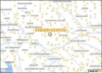 map of Nabi Bakhsh Rind