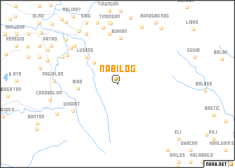 map of Nabilog