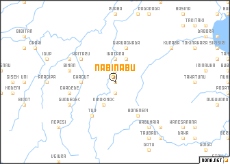 map of Nabinabu