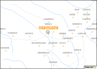 map of Nabingora