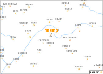 map of Nabing