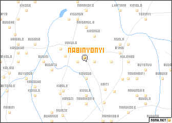 map of Nabinyonyi