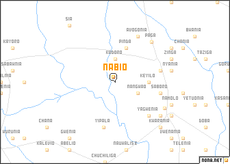 map of Nabio