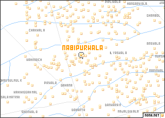 map of Nabipurwāla