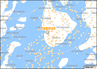 map of Nabīpur