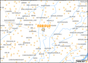 map of Nabīpur