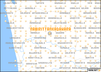 map of Nabirittankadawara