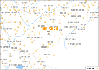 map of Nabi Shāh