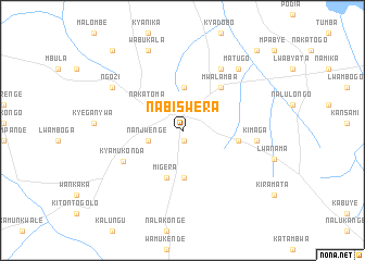 map of Nabiswera