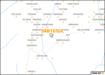 map of Nabitenga