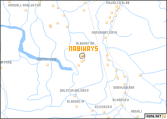 map of Nabī Ways