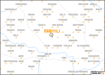 map of Nabiyili