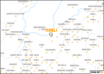 map of Nabli