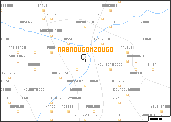 map of Nabnougomzougo