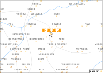 map of Nabodogo
