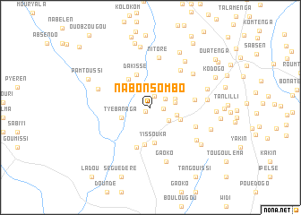 map of Nabonsombo