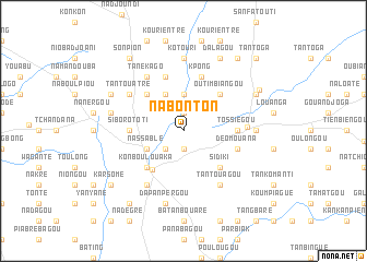 map of Nabonton