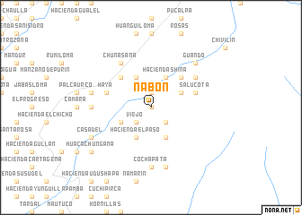 map of Nabón