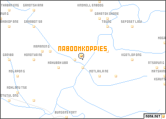 map of Naboomkoppies