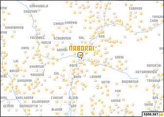 map of Naborai