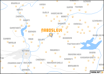 map of Naboslevi