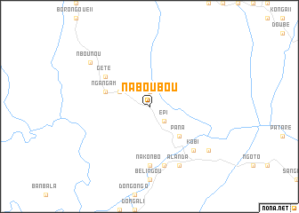map of Naboubou