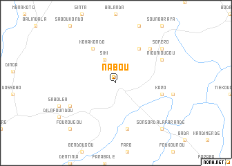 map of Nabou