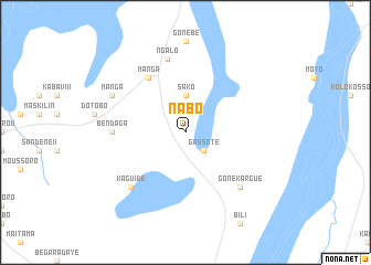 map of Nabo