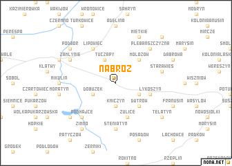 map of Nabróż