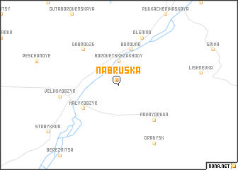 map of Nabruska