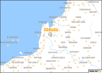 map of Nabuad