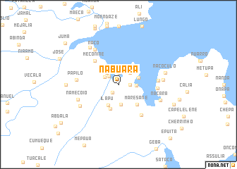 map of Nabuara