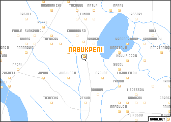 map of Nabukpeni