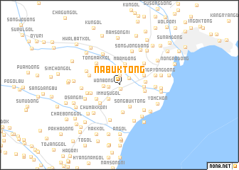 map of Nabuk-tong